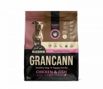 Grancann Chicken & Fish with Hemp seeds-Puppy all breeds - 3 kg