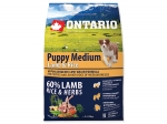 ONTARIO Puppy Medium Lamb & Rice (2,25kg) 