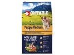 ONTARIO Puppy Medium Lamb & Rice (6,5kg) 