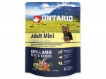 ONTARIO Adult Mini Lamb & Rice (0,75kg) 