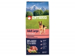 ONTARIO Adult Large Beef & Rice (12kg)