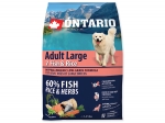 ONTARIO Adult Large Fish & Rice (2,25kg) 