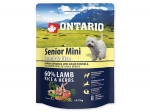 ONTARIO Senior Mini Lamb & Rice (0,75kg) 