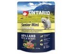 ONTARIO Senior Mini Lamb & Rice (0,75kg) 